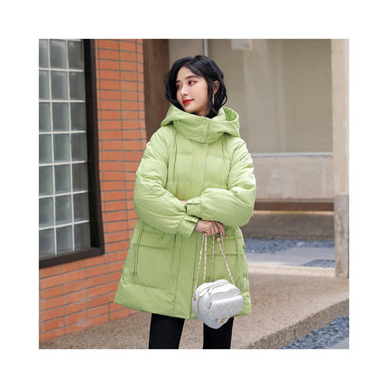 Women's Winter Hooded Puffy Puffer Coat Thickened Down Jacket