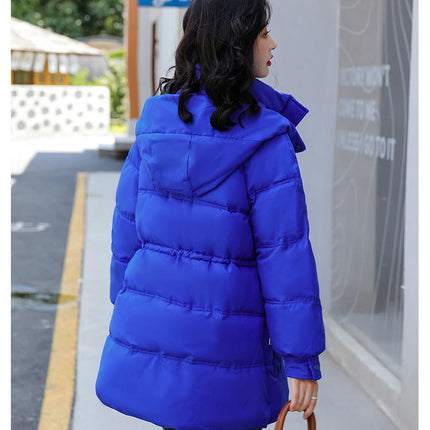 Women's Winter Hooded Puffy Puffer Coat Thickened Down Jacket