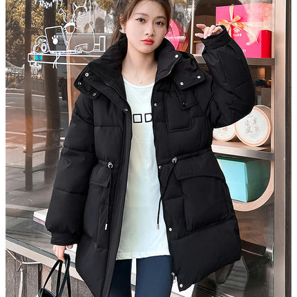 Women's Puffer Coat Winter Jacket Padded Outwear with Hood