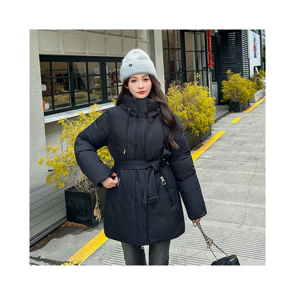 Women's Winter Puffer Coat Padded Jacket Outwear with Hood