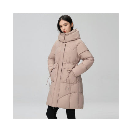 Women's Winter Thicken Puffer Coat Hooded Padded Jacket Outwear