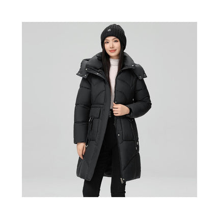 Women's Winter Thicken Puffer Coat Hooded Padded Jacket Outwear