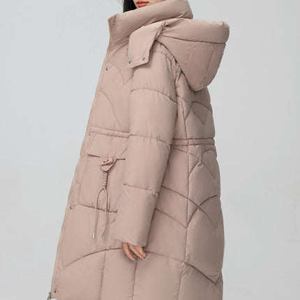 Women's Winter Thicken Puffer Coat Hooded Padded Jacket Outwear