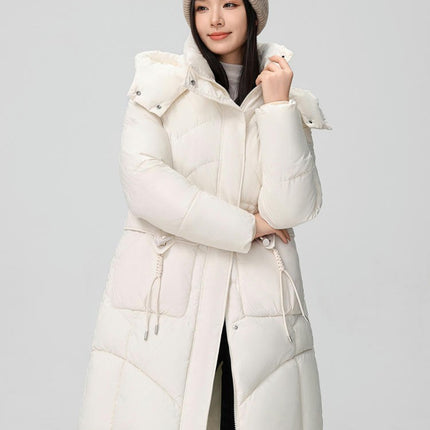 Women's Winter Thicken Puffer Coat Hooded Padded Jacket Outwear