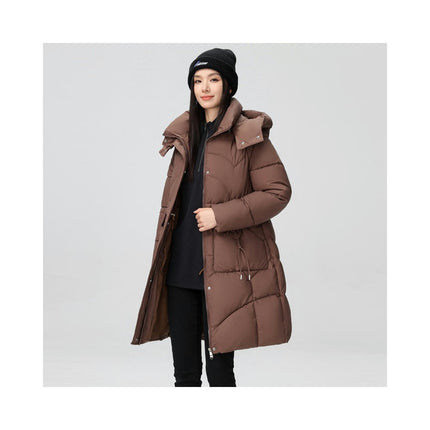 Women's Winter Thicken Puffer Coat Hooded Padded Jacket Outwear