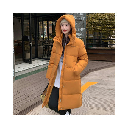 Women's Thickened Down Coat Winter Hooded Padded Puffy Jacket