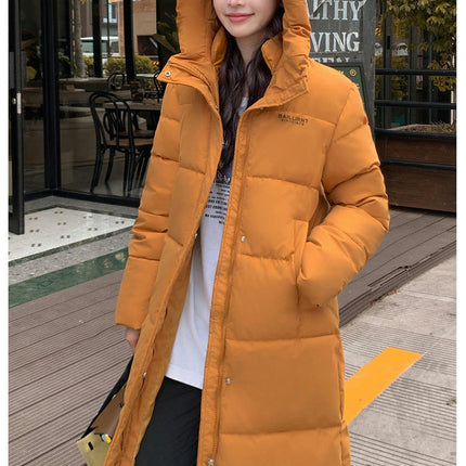 Women's Thickened Down Coat Winter Hooded Padded Puffy Jacket