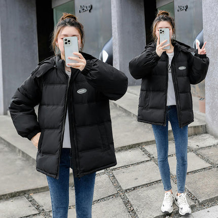 Women's Winter Thicken Coat Padded Jackets with Removable Hood