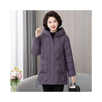 Women's Winter Thicken Outwear Quilted Coat Hooded Puffer Jacket