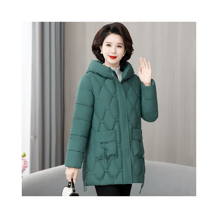 Women's Winter Thicken Outwear Quilted Coat Hooded Puffer Jacket