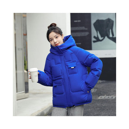 Women's Winter Thicken Coat Short Down Jacket with Hood