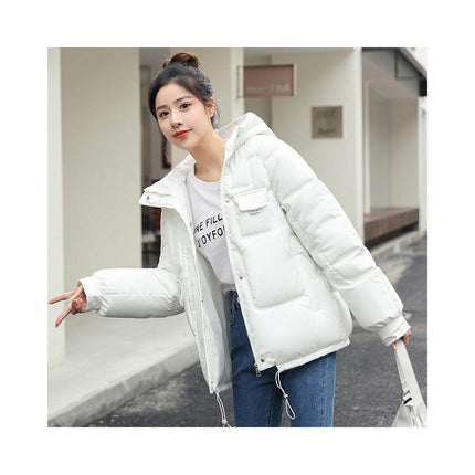 Women's Winter Thicken Coat Short Down Jacket with Hood