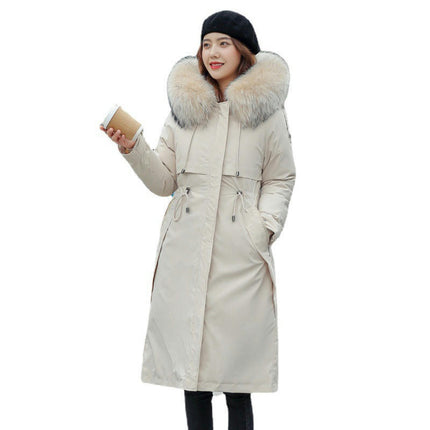 Women's Winter Coat Hooded Parka Coat Warm Lined Long Jackets