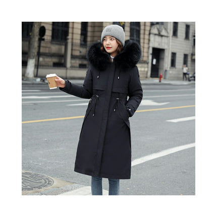 Women's Winter Coat Hooded Parka Coat Warm Lined Long Jackets