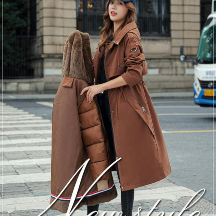 Women's Winter Coat Hooded Parka Coat Warm Lined Long Jackets