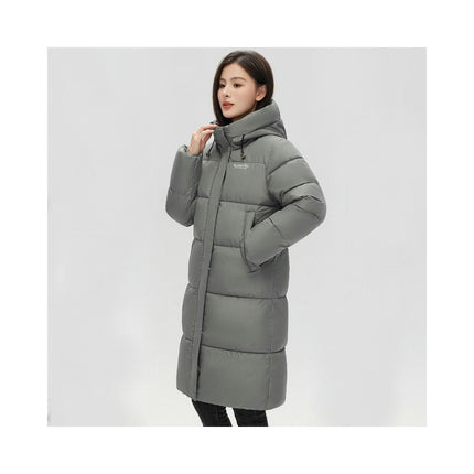 Long Winter Down Coats for Women Thickened Hooded Puffer Jacket