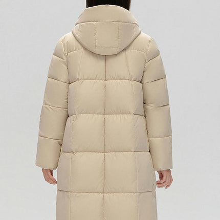 Long Winter Down Coats for Women Thickened Hooded Puffer Jacket