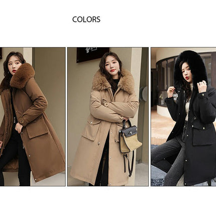 Women's Winter Warm Coats Parkas Anoraks Hooded Jacket