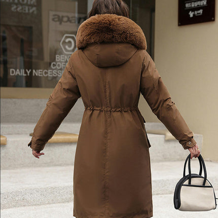 Women's Winter Warm Coats Parkas Anoraks Hooded Jacket