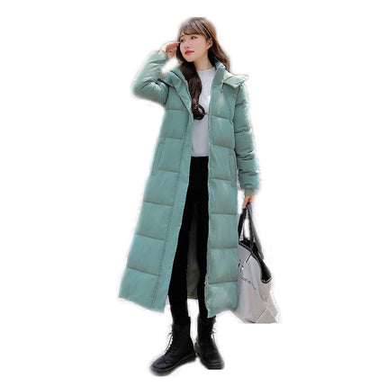 Women's Long Winter Coat Thickened Down Jacket Warm Puffer Jacket