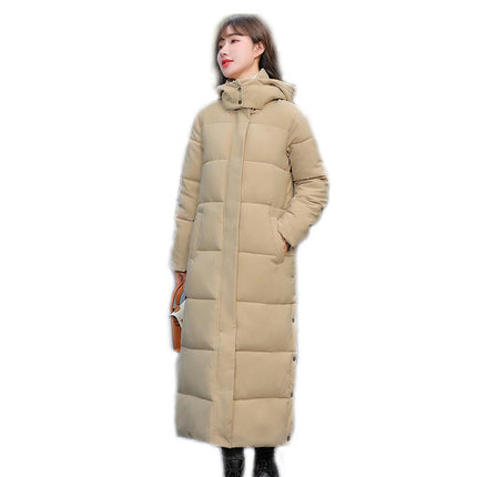 Women's Long Winter Coat Thickened Down Jacket Warm Puffer Jacket