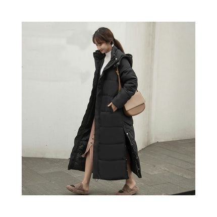 Women's Long Winter Coat Thickened Down Jacket Warm Puffer Jacket