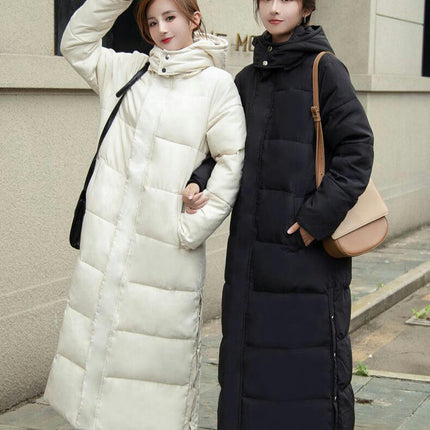 Women's Long Winter Coat Thickened Down Jacket Warm Puffer Jacket