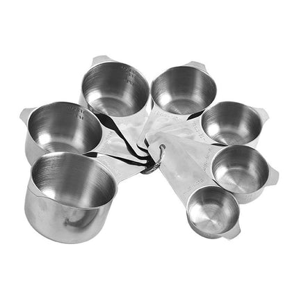 Stainless Steel Measuring Cups and Spoons Set Measuring Cups Spoons Heavy Duty Measuring cups Spoons Tool