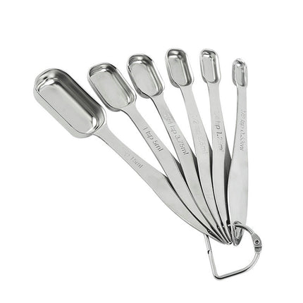 Measuring Cups and Spoons Set Stainless Steel Measuring Cups Set Dry Measurer Cups Measurement Spoons