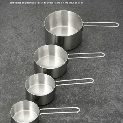 Measuring Cups Set Stainless Steel Measuring Cups for Kitchen and Baking Measure Cups Set Kitchen Gadgets