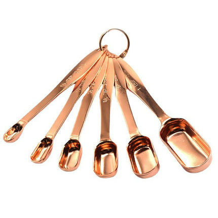 Measuring Spoons for Baking/Cooking Set of Kitchen use Rust Proof Narrow Design fits into Spice Jars