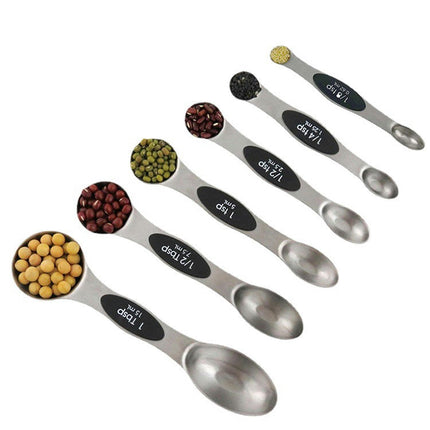 Magnetic Measuring Cups and Spoons Set Heavy Duty 304 Stainless Steel Measuring Cups & Spoons Metric Set