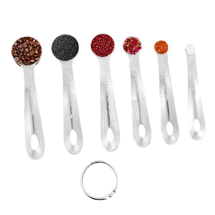 Measuring Spoons Stainless Steel Set Dry and Liquid Ingredients Gadgets Tool for Kitchen Cooking Tool