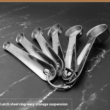 Measuring Spoons Stainless Steel Set Dry and Liquid Ingredients Gadgets Tool for Kitchen Cooking Tool