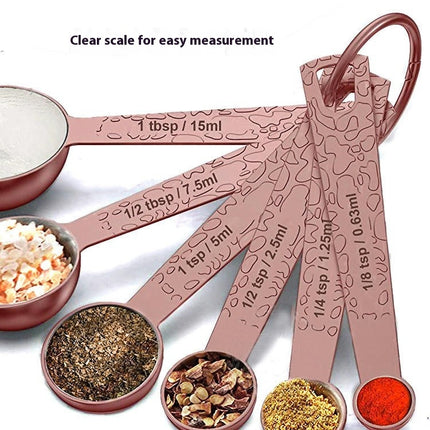 Measuring Cups and Measuring Spoons Set Stainless Steel Measuring Cups and Spoons Set for Dry or Liquid