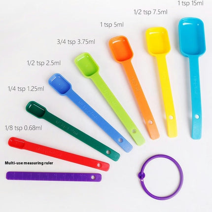 Measuring Cups and Spoons Plastic Measuring Cups and Spoons Set of Plastic Measuring Cup for Kitchen Tool