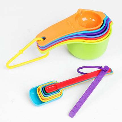 Measuring Cups and Spoons Plastic Measuring Cups and Spoons Set of Plastic Measuring Cup for Kitchen Tool