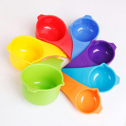 Measuring Cups and Spoons Plastic Measuring Cups and Spoons Set of Plastic Measuring Cup for Kitchen Tool