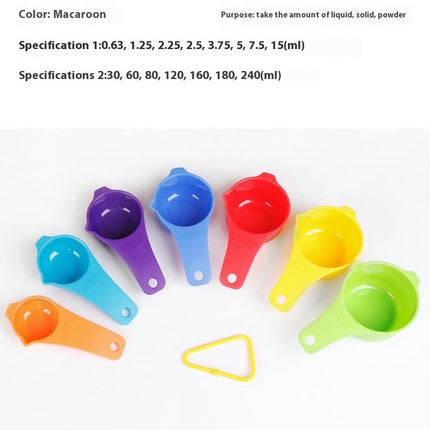 Measuring Cups and Spoons Plastic Measuring Cups and Spoons Set of Plastic Measuring Cup for Kitchen Tool