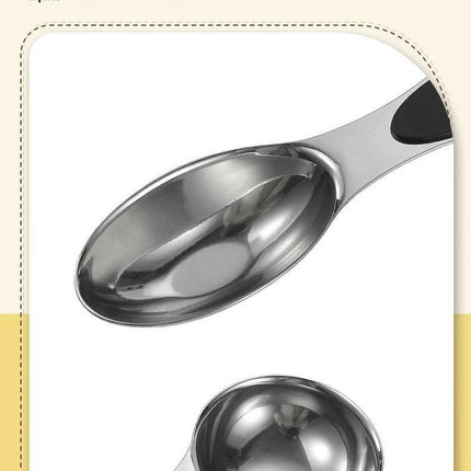 Magnetic Measuring Spoons Set Stainless Steel Dual Sided Including Leveler for Liquid Dry Food for Home