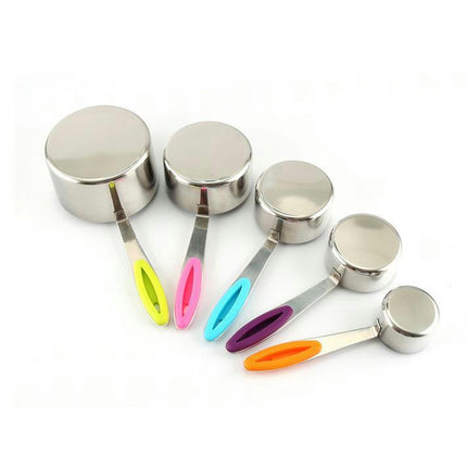 Measuring Cups Stainless Steel Measuring Cups Set of Upgraded Thickness Handle for Cooking & Baking Tool