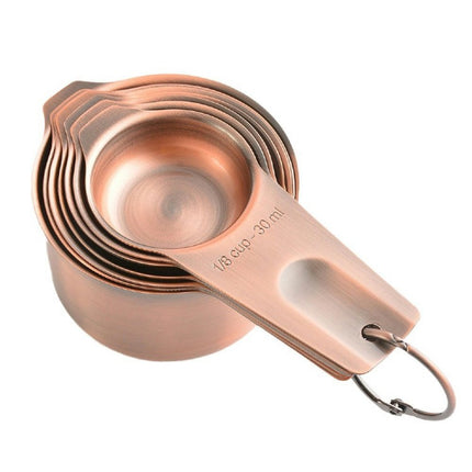 Measuring Cups Stainless Steel Measuring Cups for Cooking & Baking Dishwasher Safe Kitchen Measuring Cup