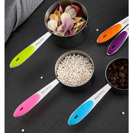 Stainless Steel Measuring Cups and Spoons Sets Measuring Cups  Spoons Set for Measuring Baking Tools