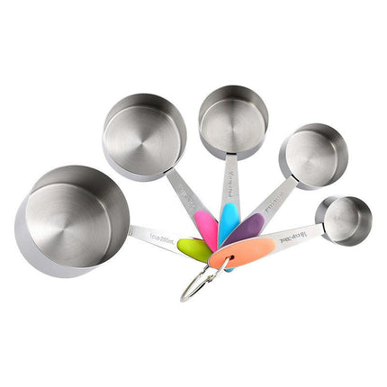 Stainless Steel Measuring Cups and Spoons Sets Measuring Cups  Spoons Set for Measuring Baking Tools