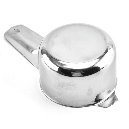 Stainless Steel Measuring Cups Set Metal Kitchen Tools With Easy to Read Markings and Measuring Tool