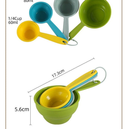 Baking Tools Plastic Measuring Cup Measuring Spoons Sets of Sets for Kitchen Dryers and Liquids Tool