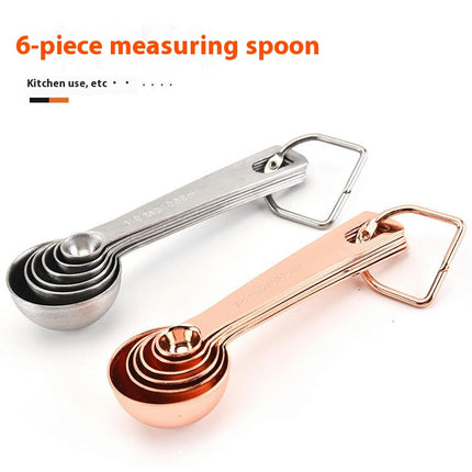 Stainless Steel Measuring Spoons Set - Easy to Read and Clean Measurements For Dry and Liquid Ingredients