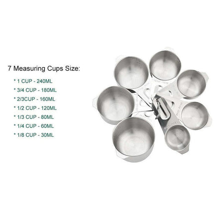 Measuring Cups and Spoons - Set of Measuring Cups and Spoons for Cooking and Baking Tools and Gadgets