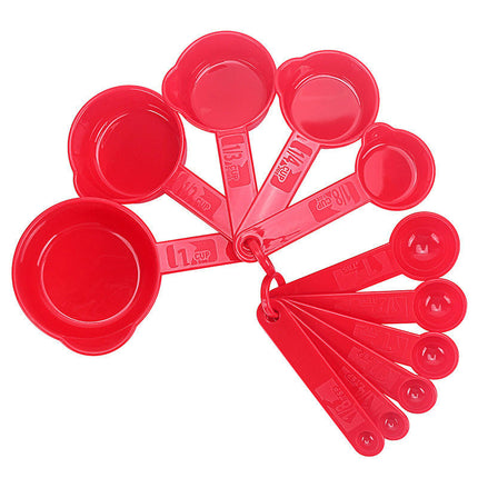 Plastic Measuring Spoon Set Measuring Spoons & Tablespoons for Measuring Ingredients Kitchen Gadgets