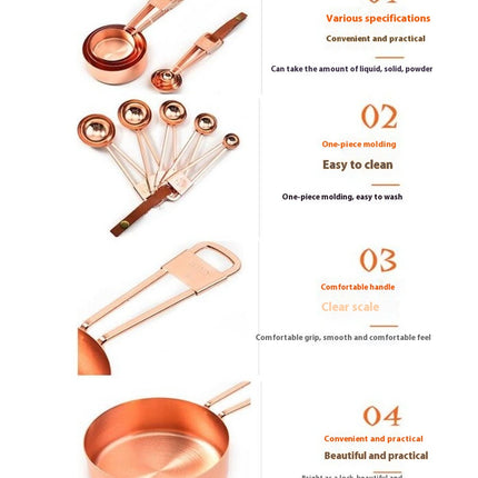 Measuring Cups and Spoons Set Stainless Steel Measuring Cups and Spoons Set Measure Spoons For Cooking